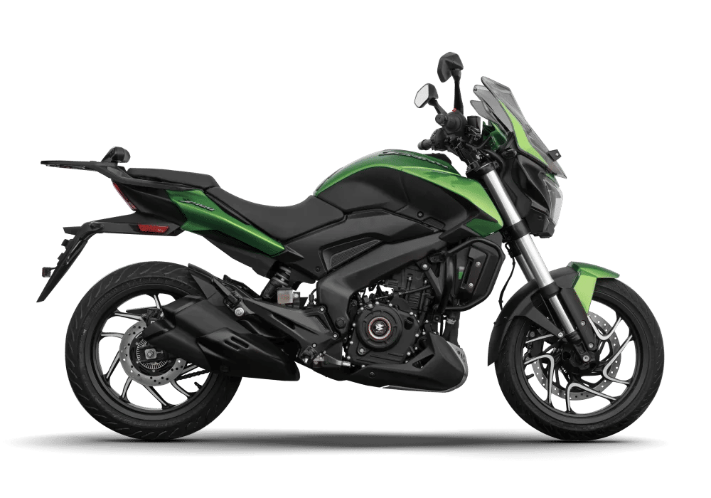 Bajaj Dominar 400 in Aurora Green motorcycle image