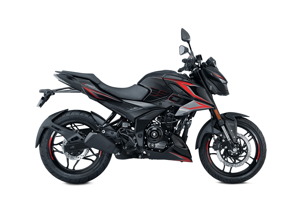 Bajaj Pulsar N250 in Brooklyn Black motorcycle image