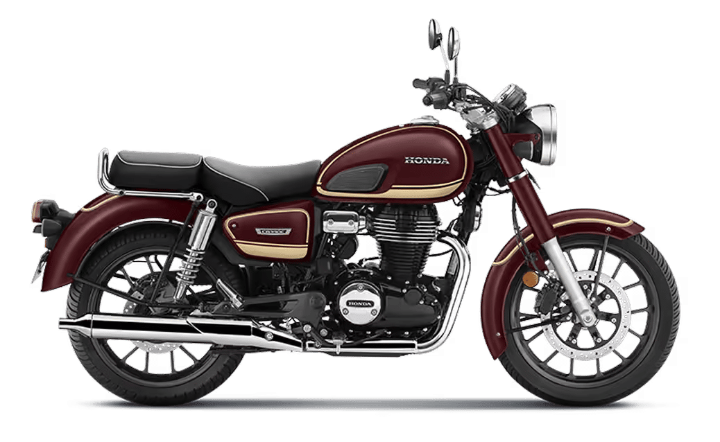 Honda CB350C Special Edition in Metallic Red motorcycle image