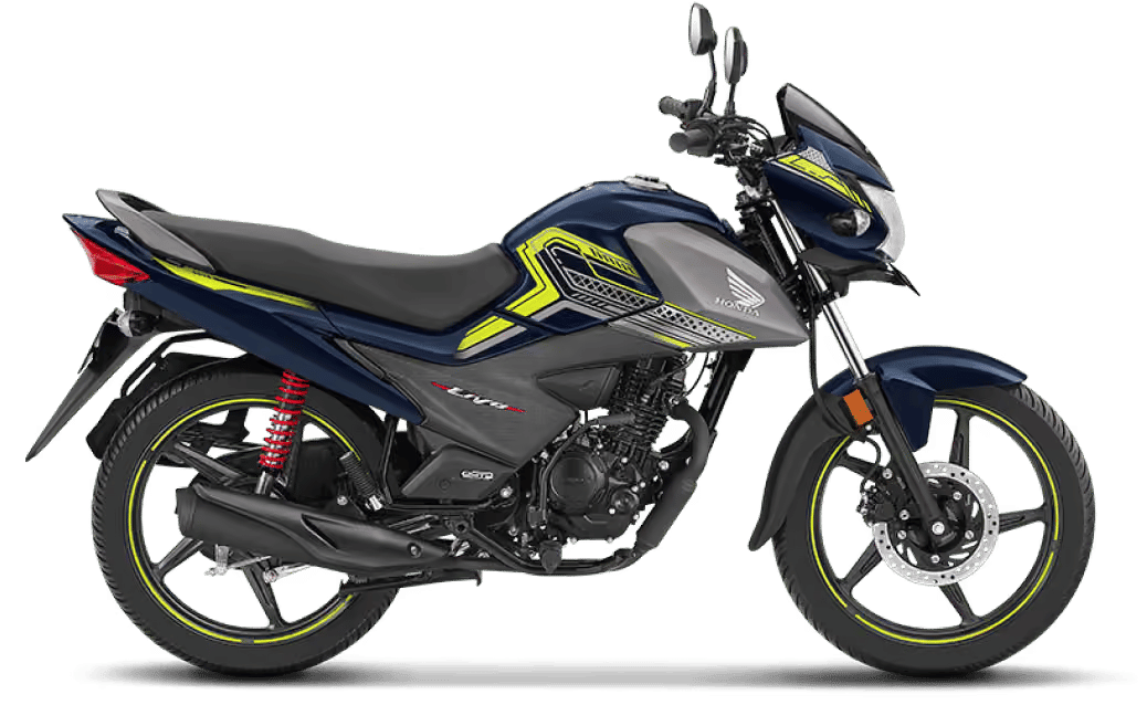 Honda Livo in Lime Blue motorcycle image
