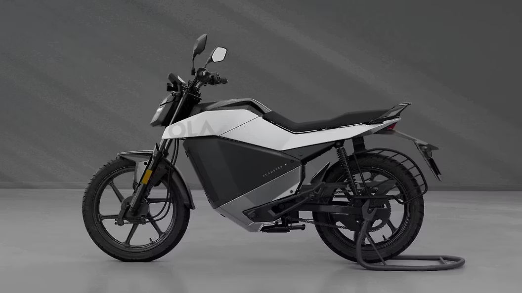 OLA Roadster X in Ceramic White motorcycle image