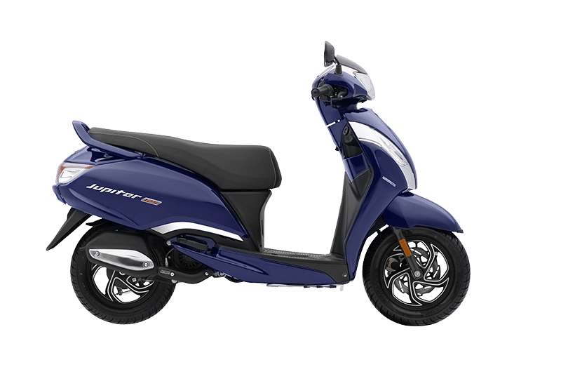 TVS Jupiter 125 in Indiblue motorcycle image