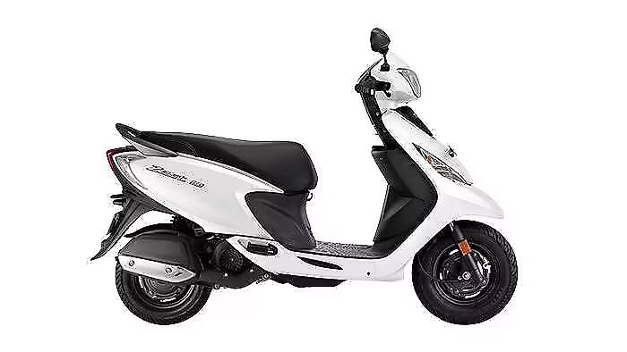 TVS Zest 110 in Pearl White motorcycle image