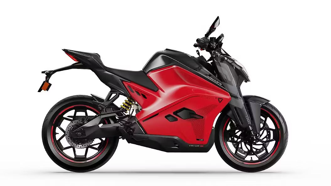 Ultraviolette F77 SuperStreet in Turbo Red motorcycle image