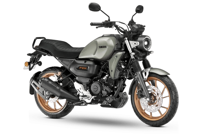 Yamaha FZ-X Hybrid in Matte Titan motorcycle image