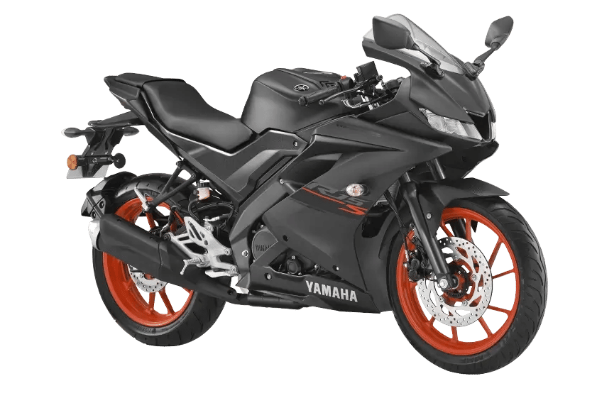 Yamaha R15S in Matte Black motorcycle image