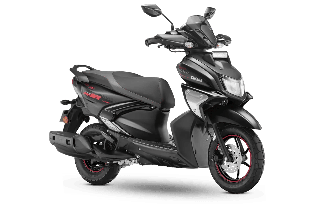 Yamaha RayZR 125 Fi Hybrid Street Rally in Matte Black motorcycle image