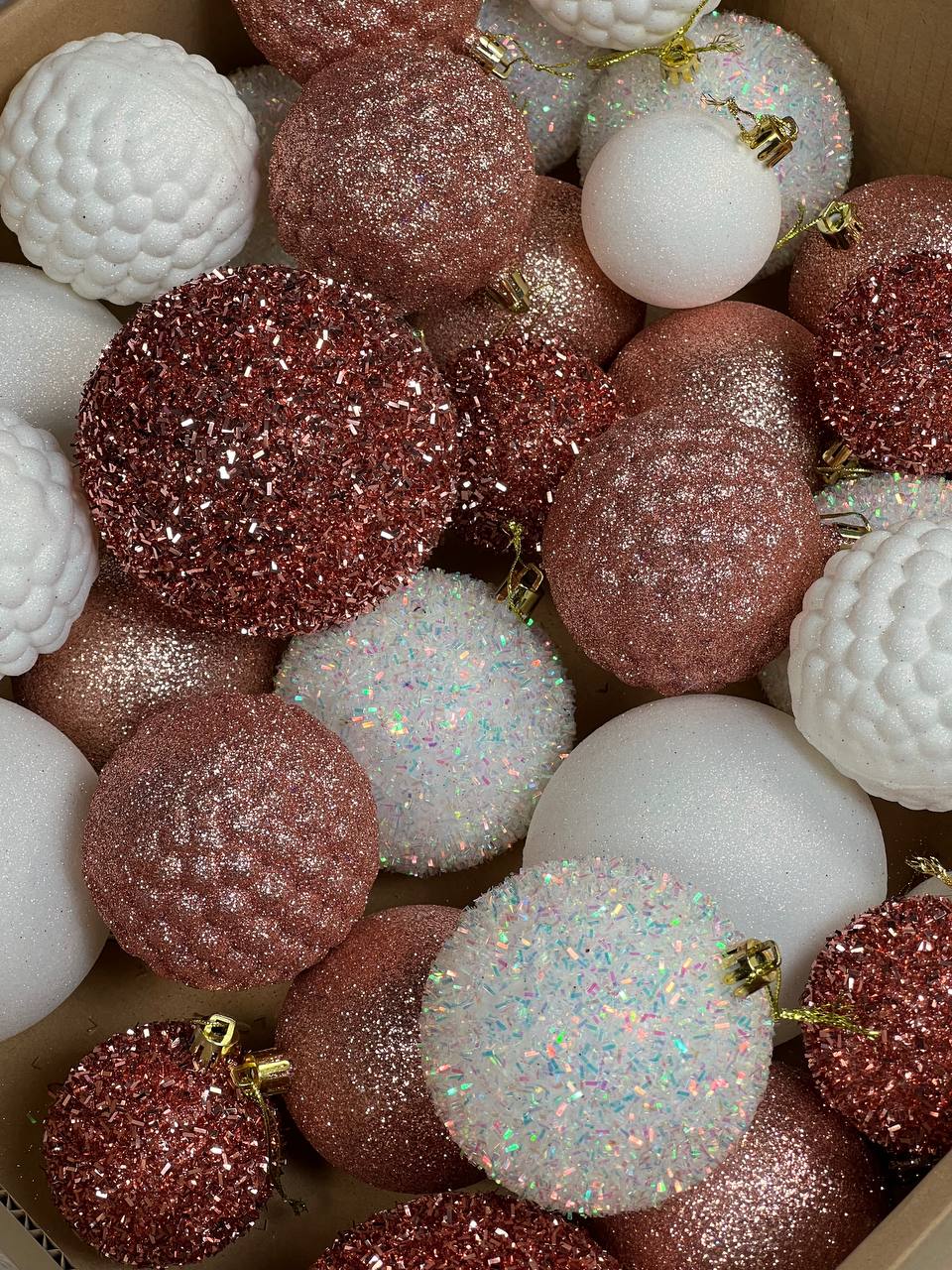 Пудрові кулі з блискітками (40 шт.) вигляд 2