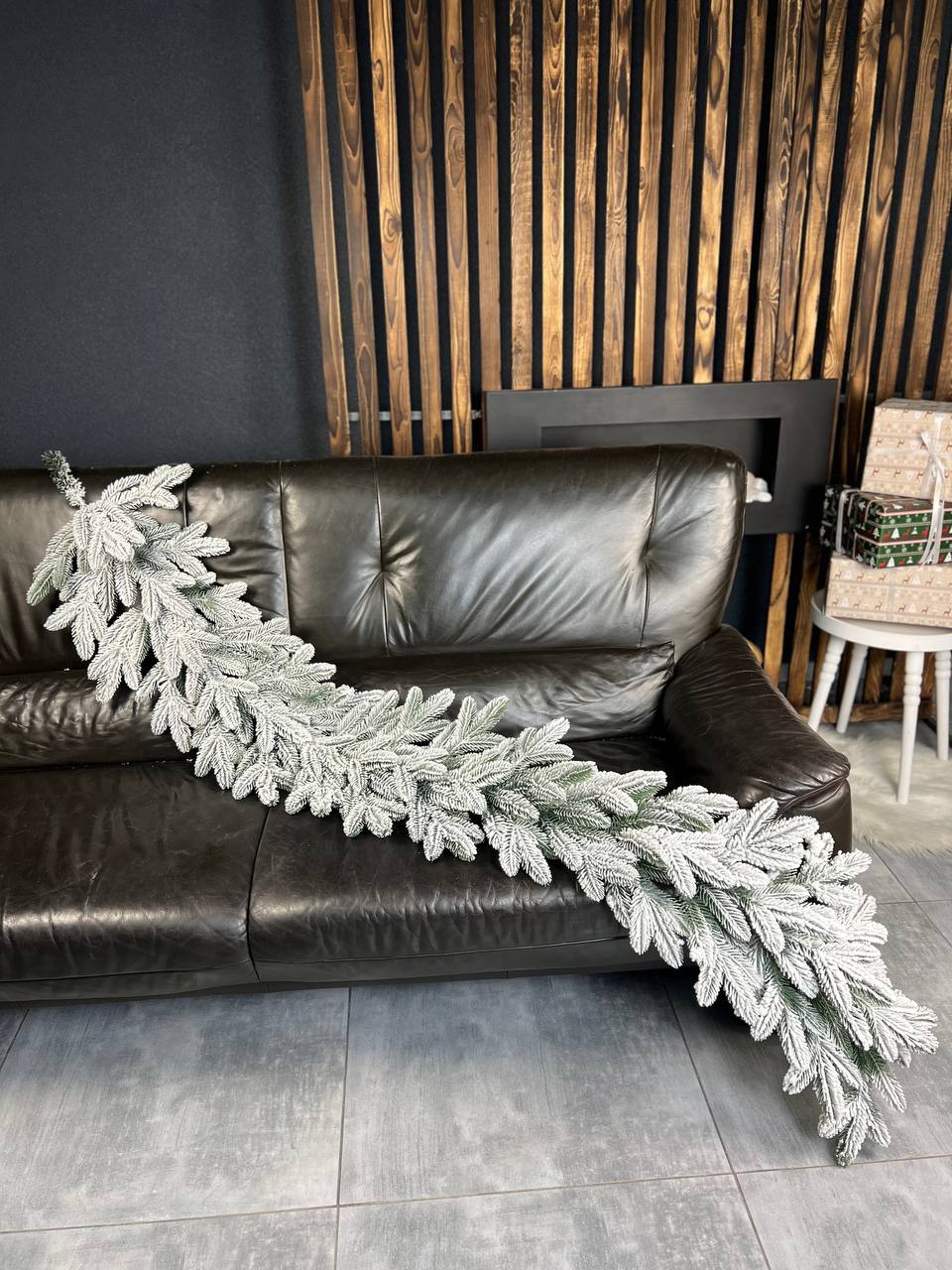 Засніжена екібана