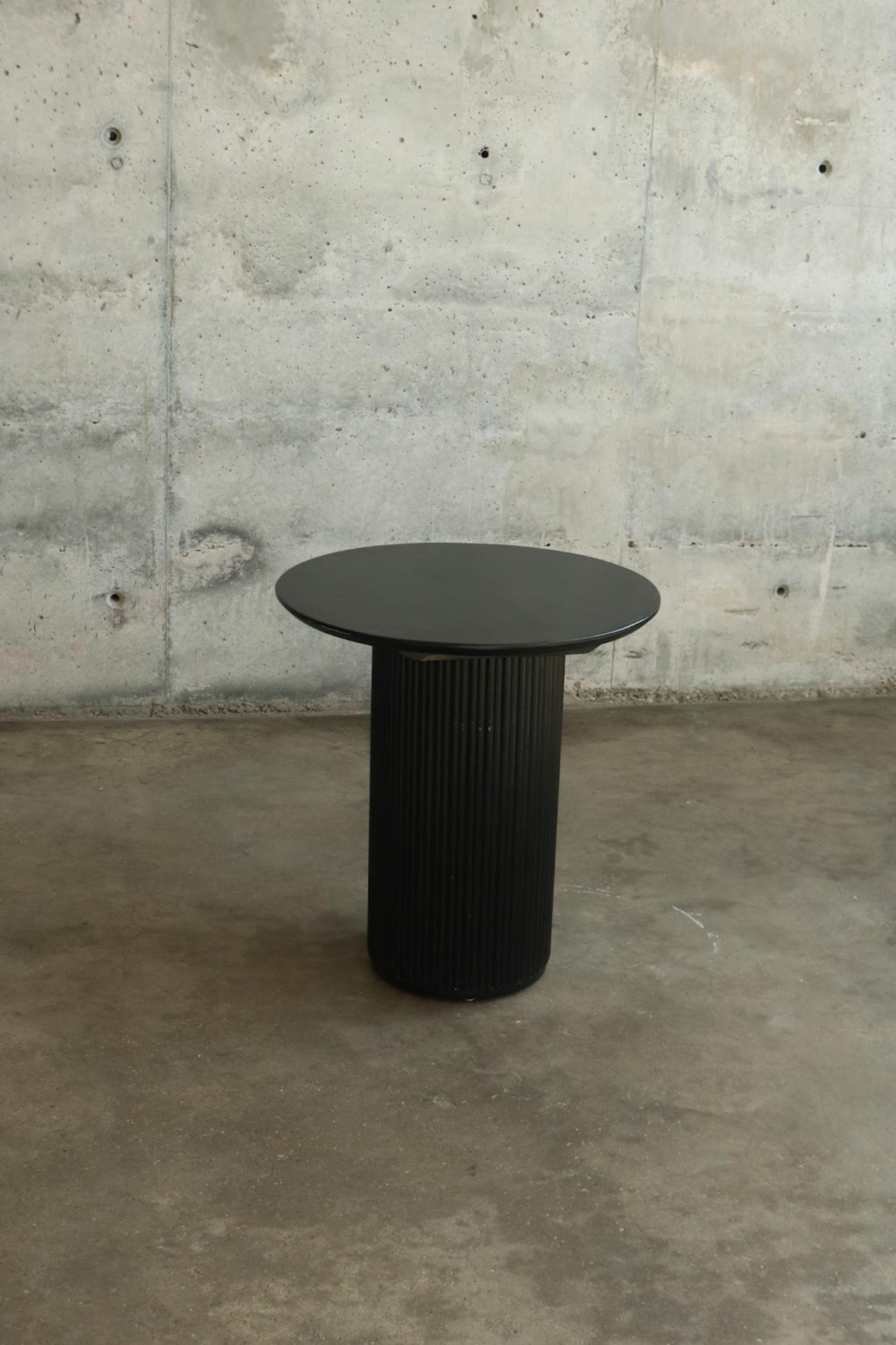 Round Pine Wood Bistro Table