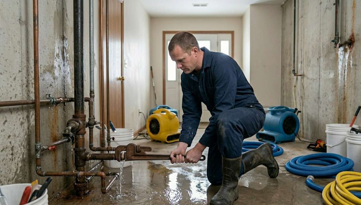 Burst Pipe Water Damage Repair in Perry, NY