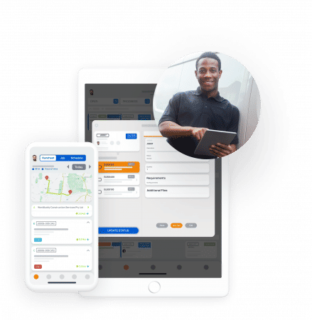 Job management field app