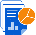 generate project reports icon