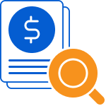 financial transparency icon