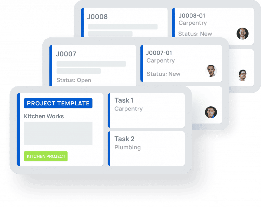 project templates illustration