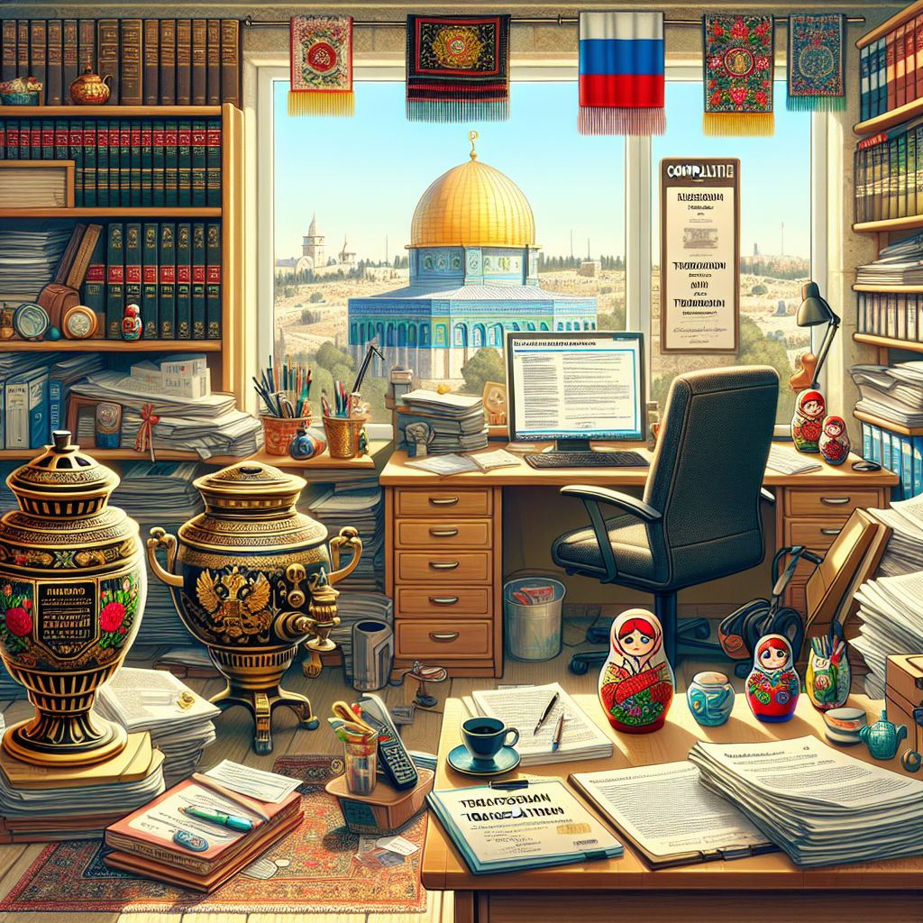 נוטריון רוסי בירושלים – דוגמה / תמונה להמחשה