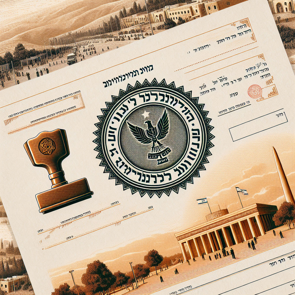 אפוסטיל בבאר שבע – דוגמה / תמונה להמחשה