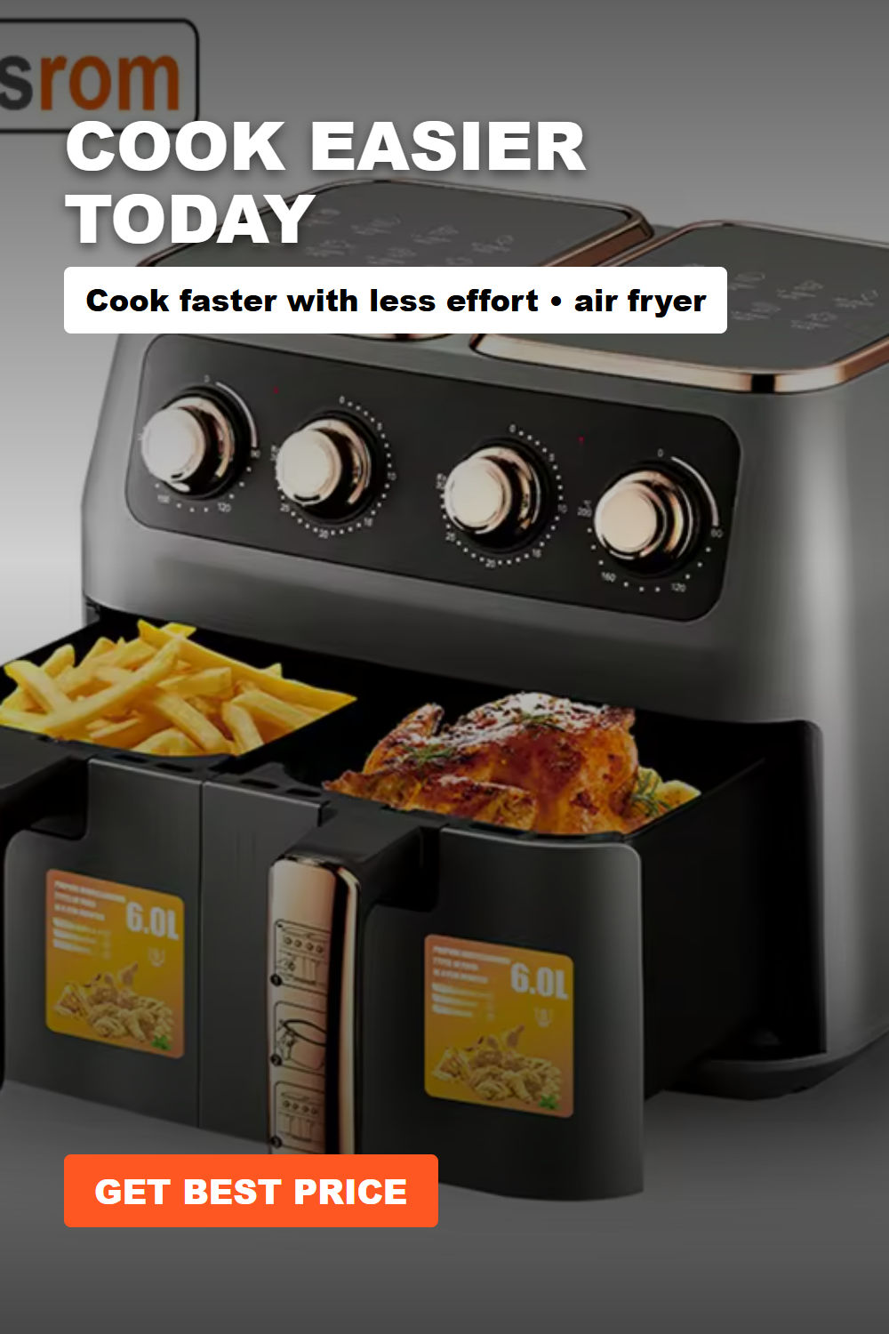 12L Air Fryer With 2 Independent Nonstick Frying Baskets Dual Buying Guide and Value Review