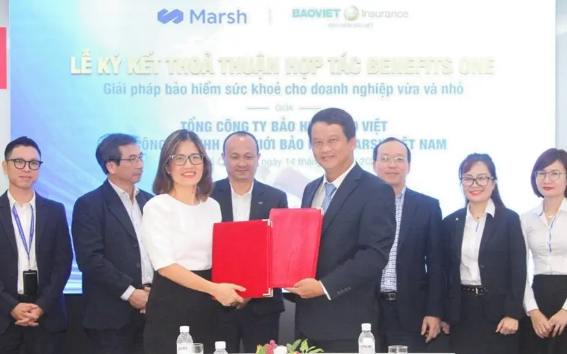 Bảo Việt và Marsh Việt Nam ký kết Thỏa thuận triển khai giải pháp bảo hiểm cho Doanh nghiệp vừa và nhỏ
