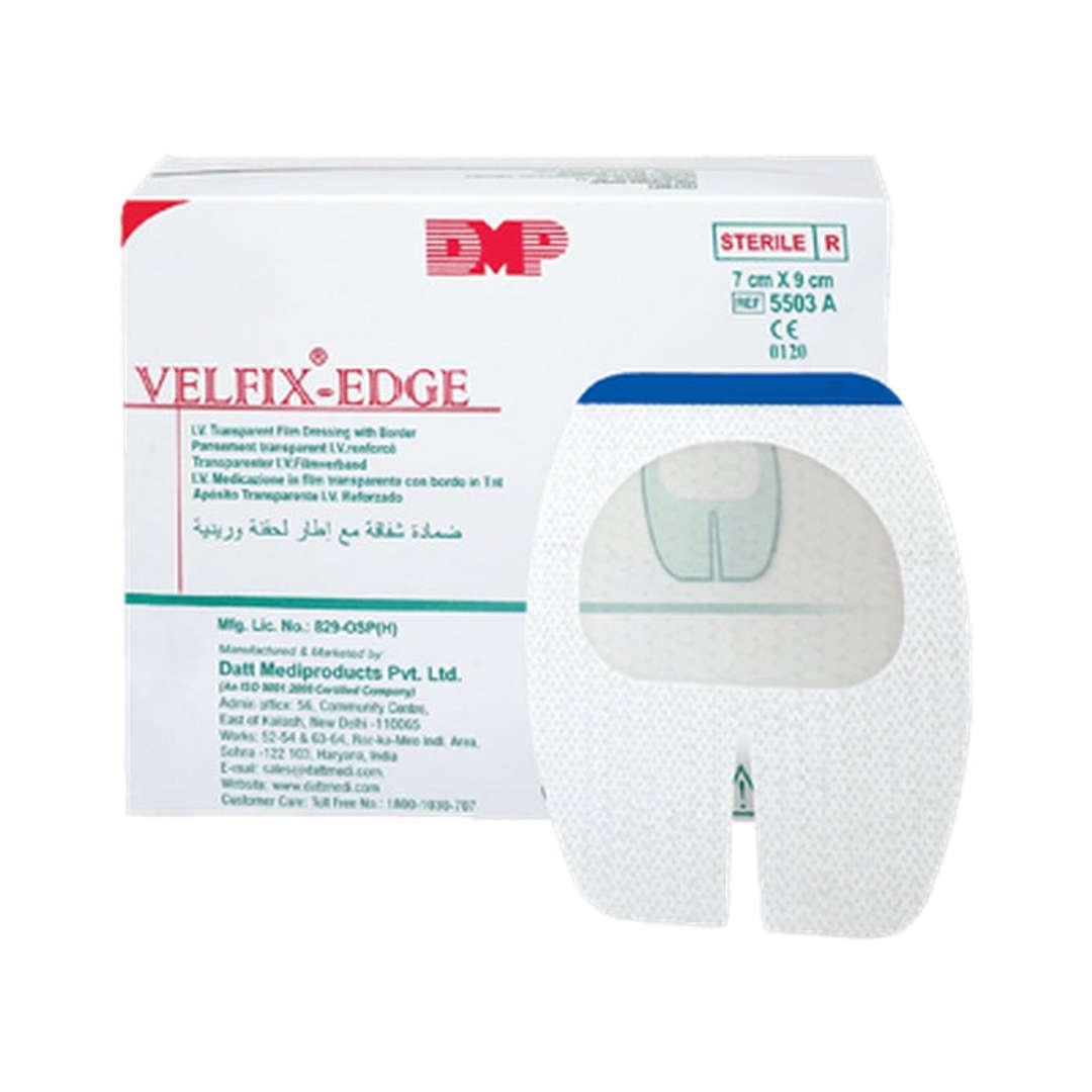 DMP Velfix-Edge Transparent IV Dressing