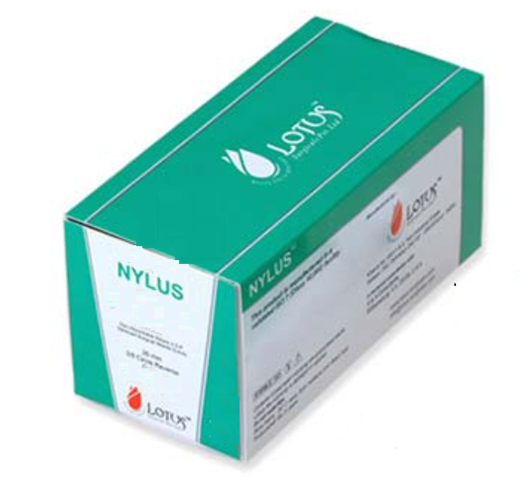 Lotus Nylus USP 11-0 Suture - LNW2881G Pack of 12