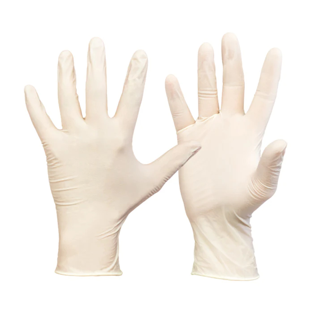 Bromed Latex Gloves Large Pack of 100