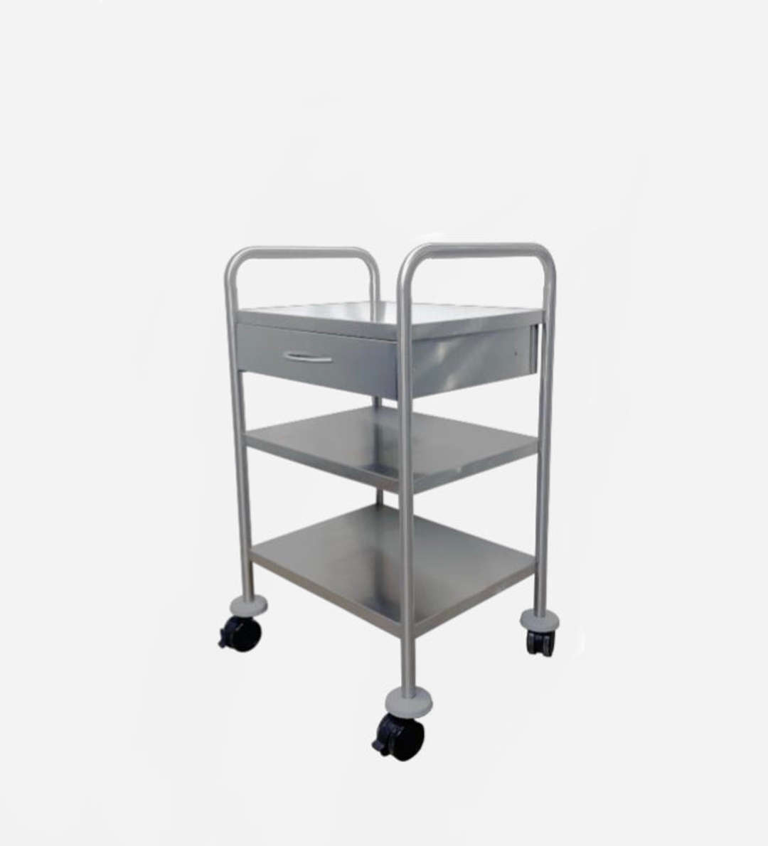 Dp Metallic 1 Drawer and 2 Shelve Dressing Trolley