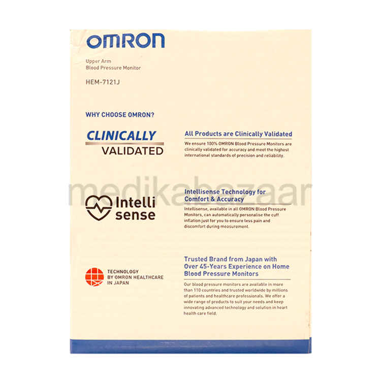 Omron HEM 7121J Fully Automatic Digital Blood Pressure Monitor