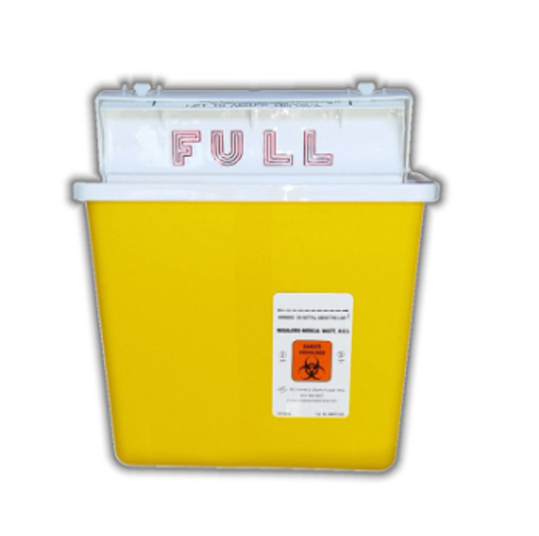Dailymag Sharp Container Yellow 4.6 Litre