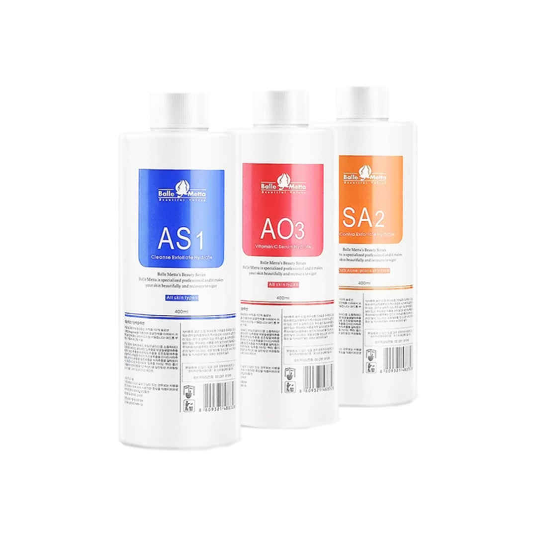 Lipepper AS1 SA2 AO3 Hydrafacial Solution Pack of 3