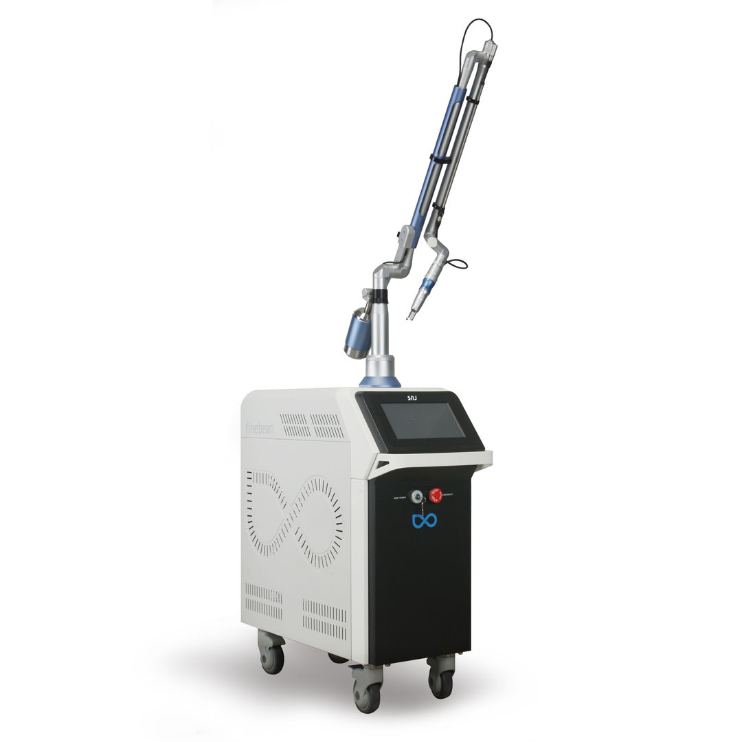 Finebeam Qplus : Q-Switched & Long Pulsed : YAG Laser