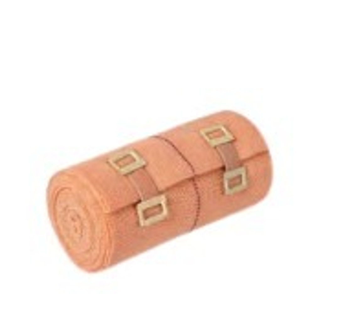 2 x  Lomar Elastic Crepe Bandage - 5 cm x 4.5 m Pack of 12 Rolls