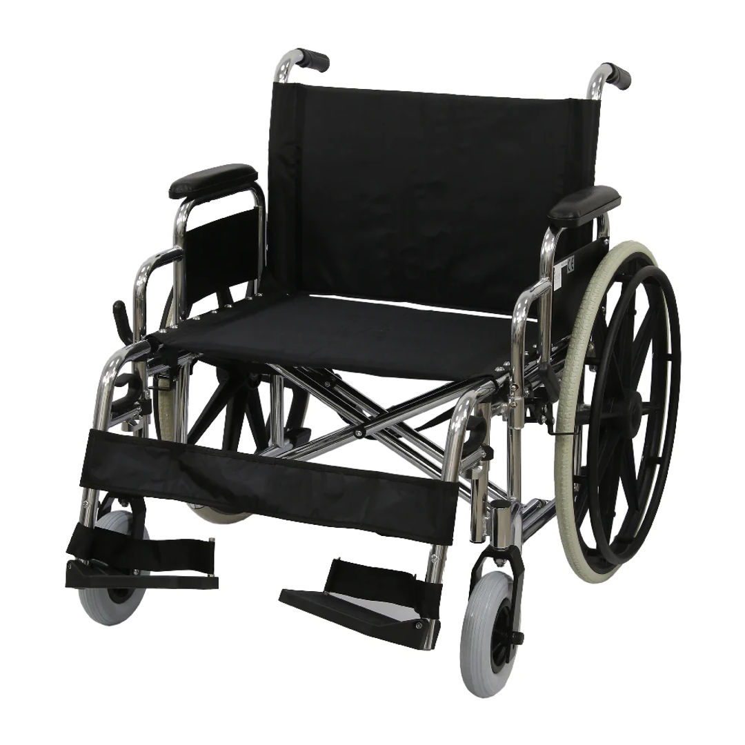 Caremax Steel Heavy Duty Wheelchair