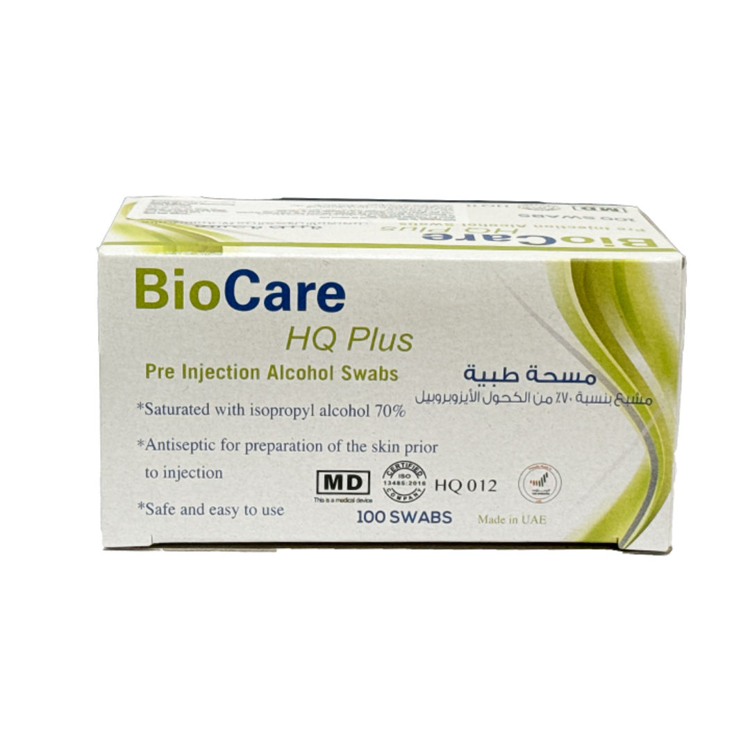 Biocare Alcohol Swab - Pack of 100