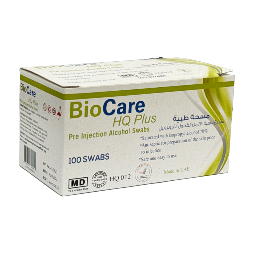 Biocare Alcohol Swab - Pack of 100