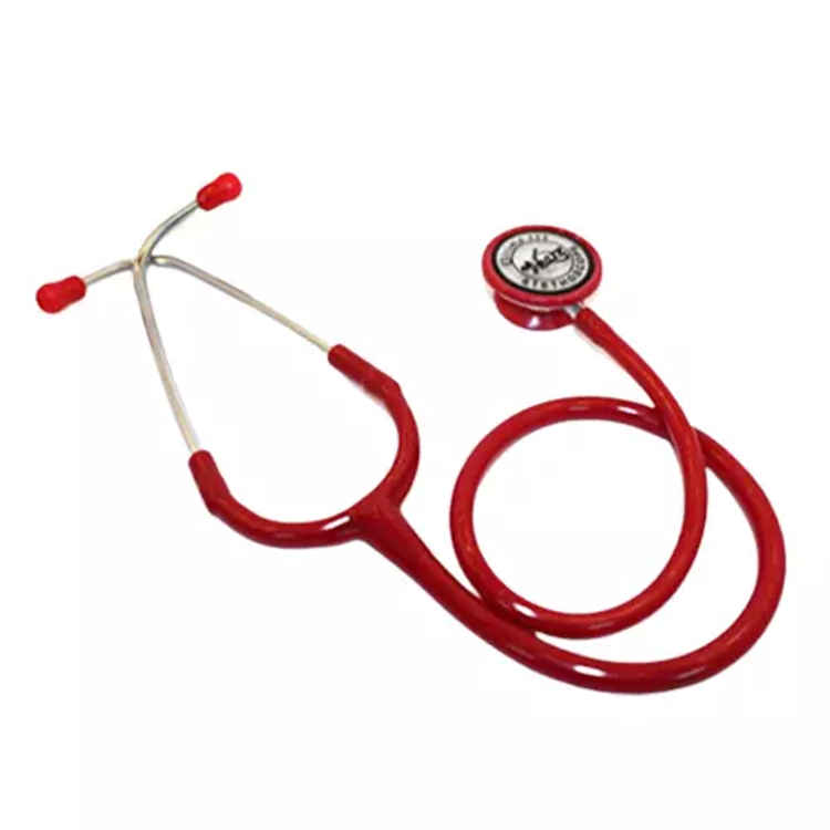 Buy Vkare Ultima 222 Red Adult Dual Bell Stainless Steel Stethoscope,  VKB0112 Online At Price ₹1219