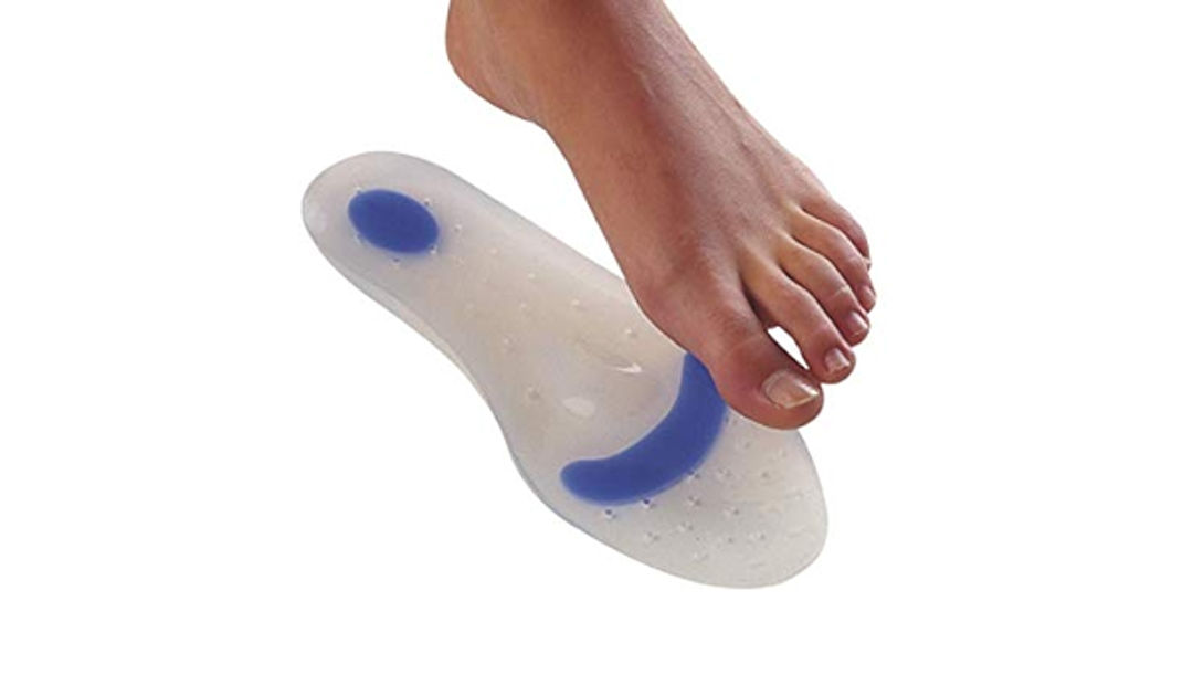 Dyna Silicare Insole Removable Blue Pair - Small | Removable Insoles for Comfort and Pain Relief (1720)