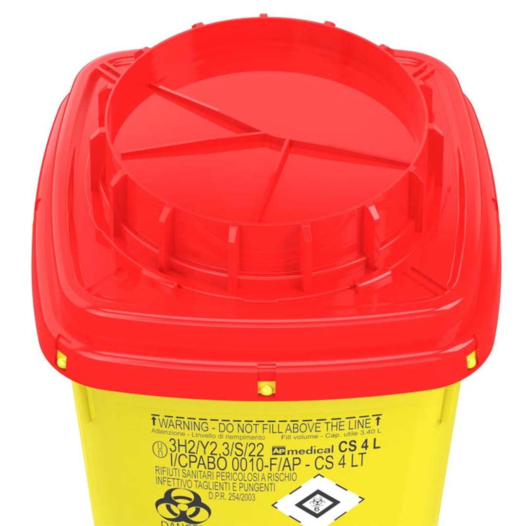 AP Medical Sharp Container - 1 EA