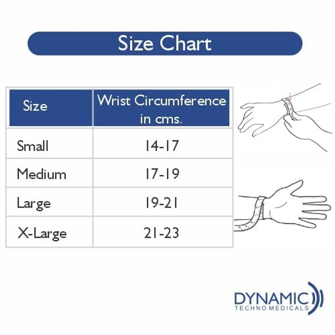 Dyna Innolife Wrist Splint -Left/Right Black colorr  - Small