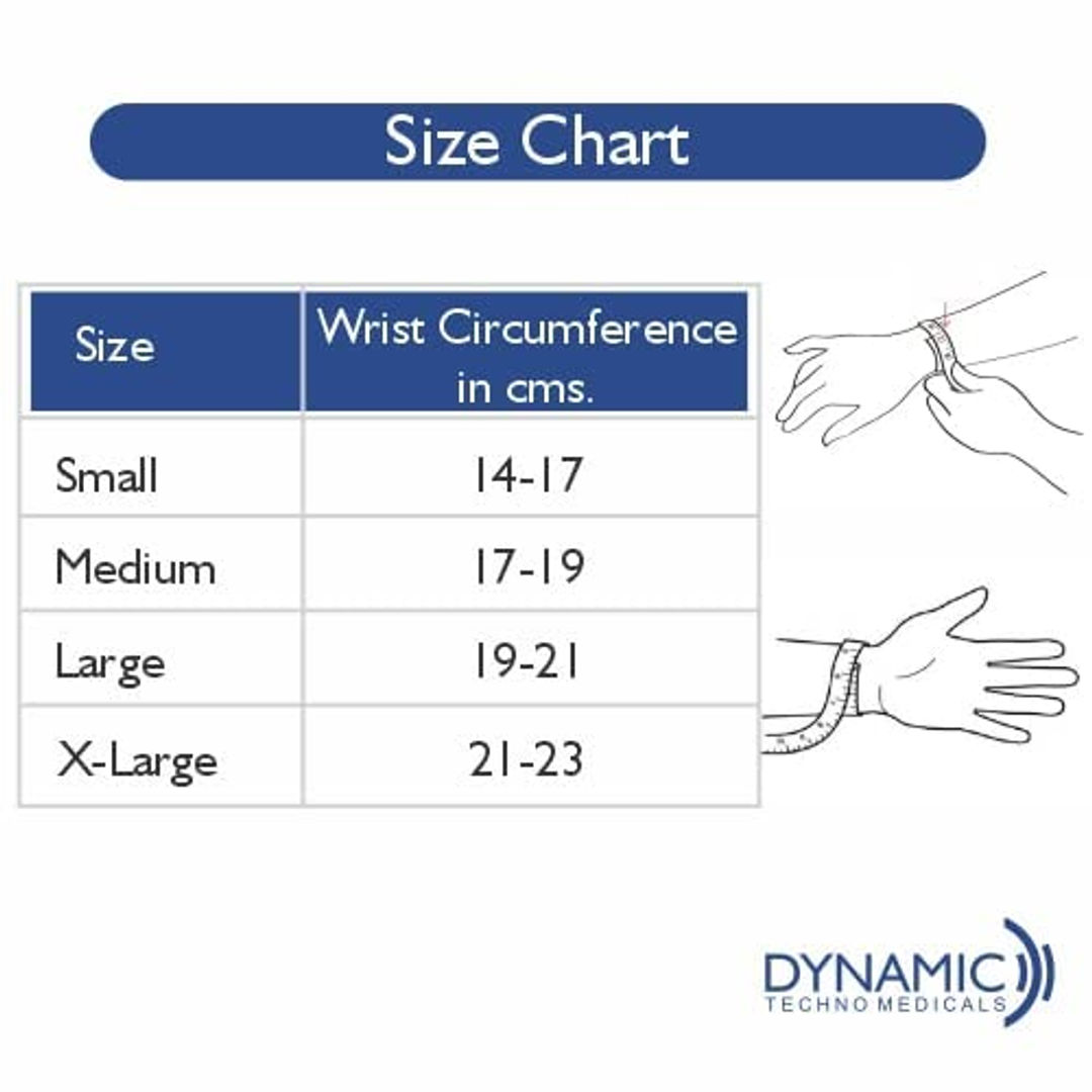 Dyna Innolife Wrist Black Splint - Left/Right  - Small