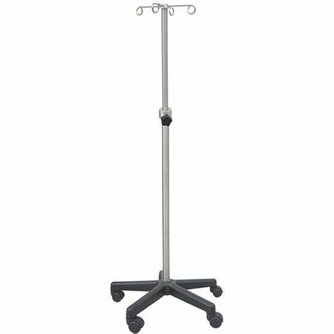 4 Hooks Infusion Stand, 110 cm to 200 cm (DW-15D)