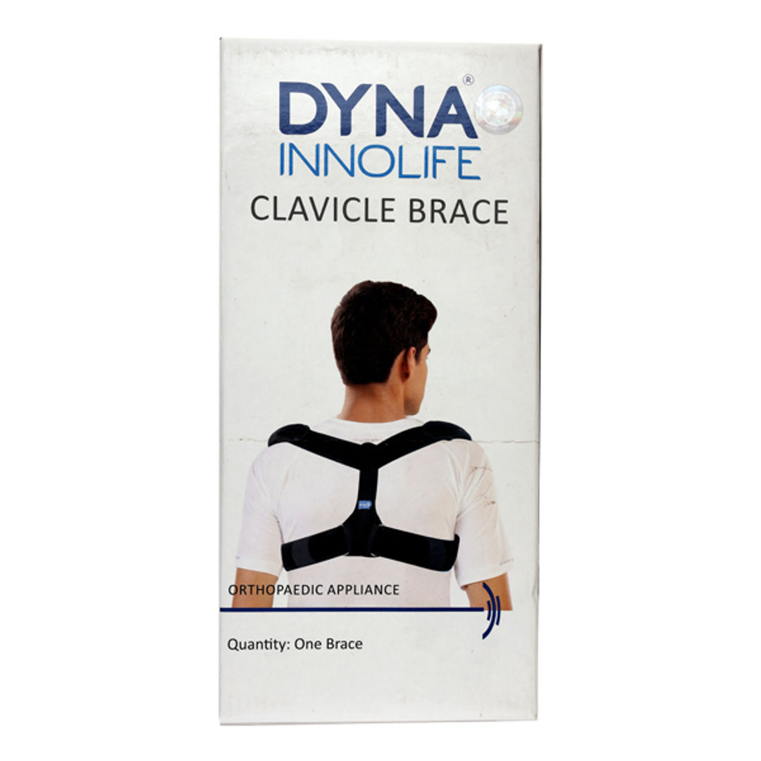 Dyna Innolife Clavicle Brace - Small | Soft and Adjustable Clavicle Brace for Small Sizes, Promotes Healing and Comfort (1405)