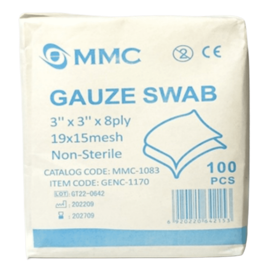 MMC Non Sterile Gauze Swab - Pack of 100