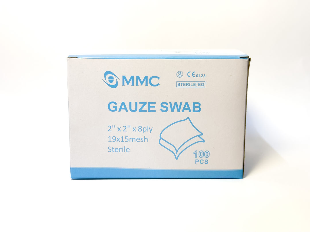 3 x  MMC Sterile Gauze Swab 2inch x 2inch x 8ply 100 Pieces/Box (GENC-1109)