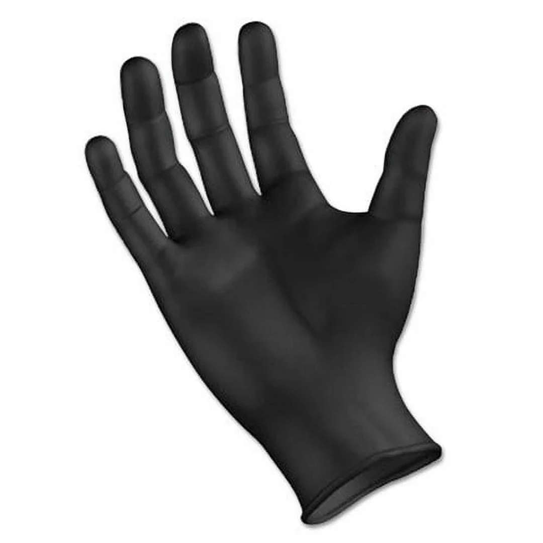 Zalcoon Powder Free Nitrile Examination Gloves - Black