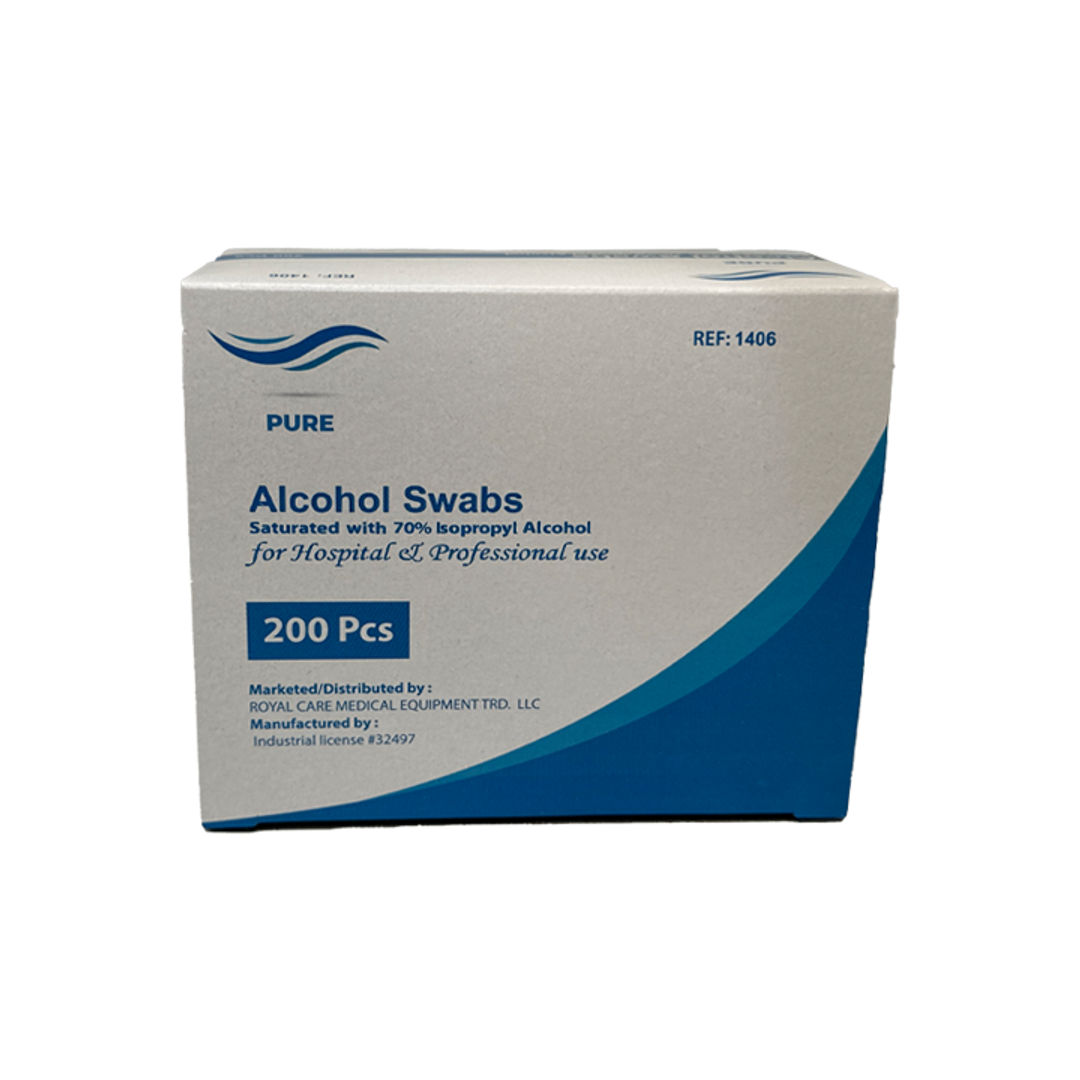 Pure Healthcare Alcohol Swab Pack of 200