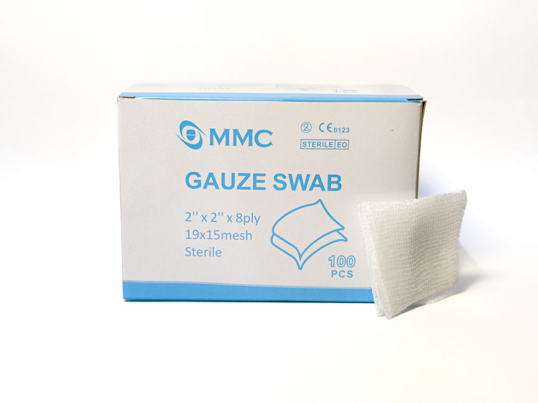 3 x  MMC Sterile Gauze Swab 2inch x 2inch x 8ply 100 Pieces/Box (GENC-1109)