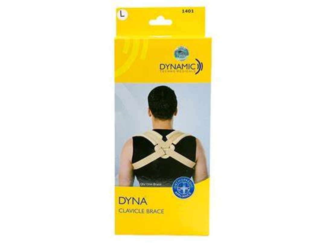 Dyna Clavicle Brace - Small | Adjustable Clavicle Brace for Effective Support, Breathable and Comfortable Design (1401)