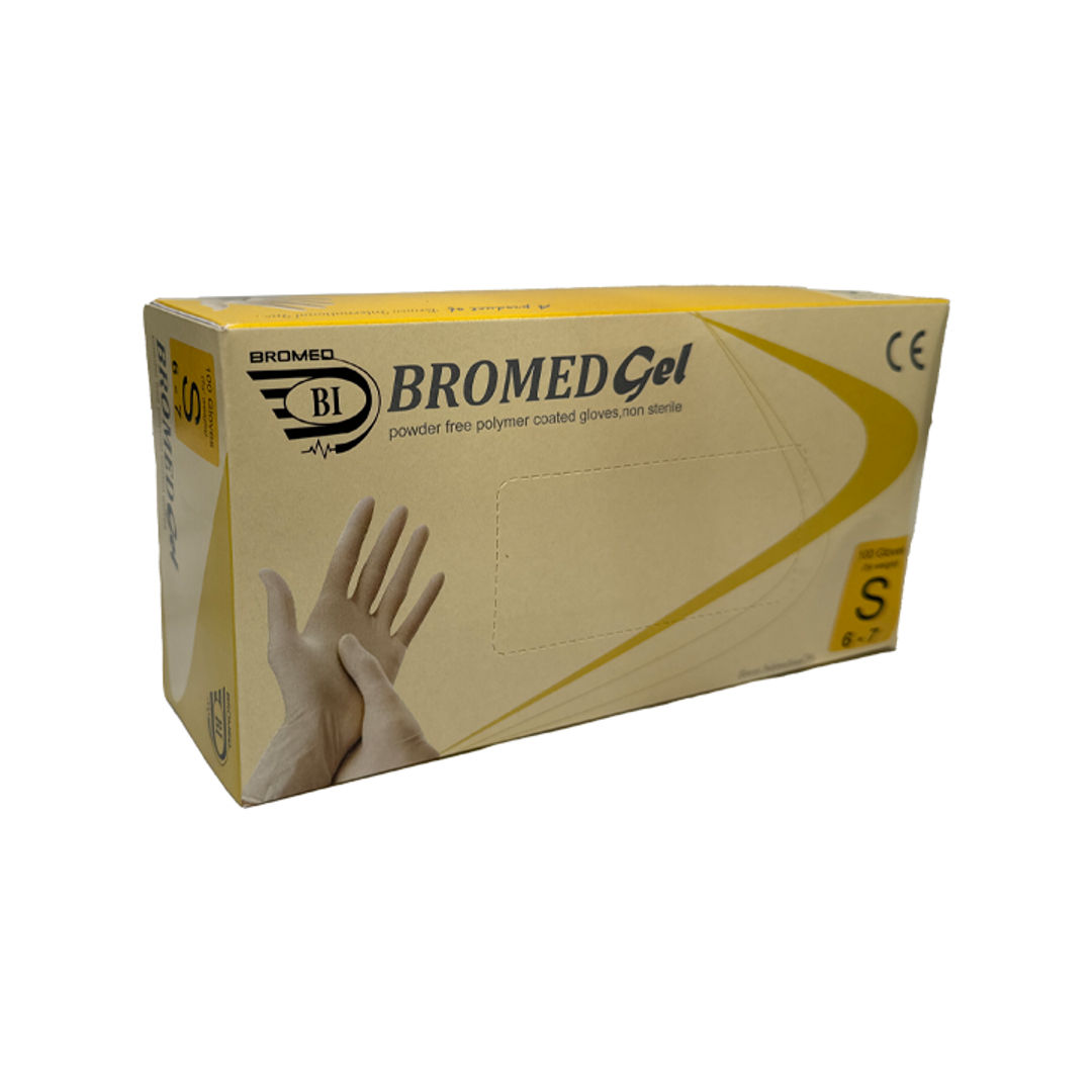 Bromed Plus Surgical Gloves Polymer Powder Free 8.0 - 50 Pairs /Pack