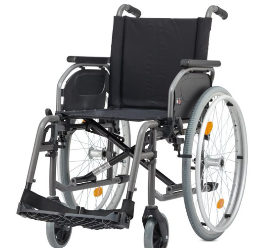 B & B S-Eco 2 Wheelchair - 89 x 29 x 109 cm Anthracite metallic